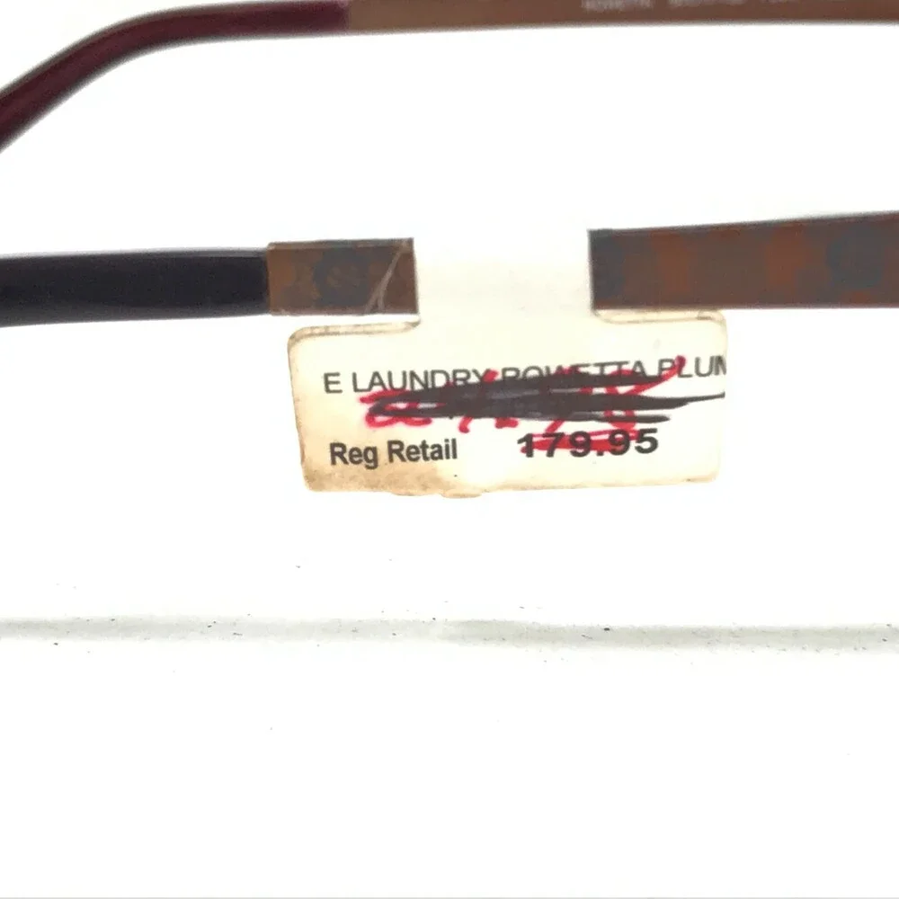 English Laundry ROWETTA PLUM PUDDING Eyeglasses Frames Brown Purple 50-17-135